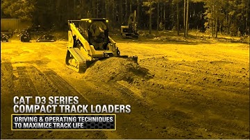 Driving and Operating Techniques to Maximize Track Life on a Compact Track Loader