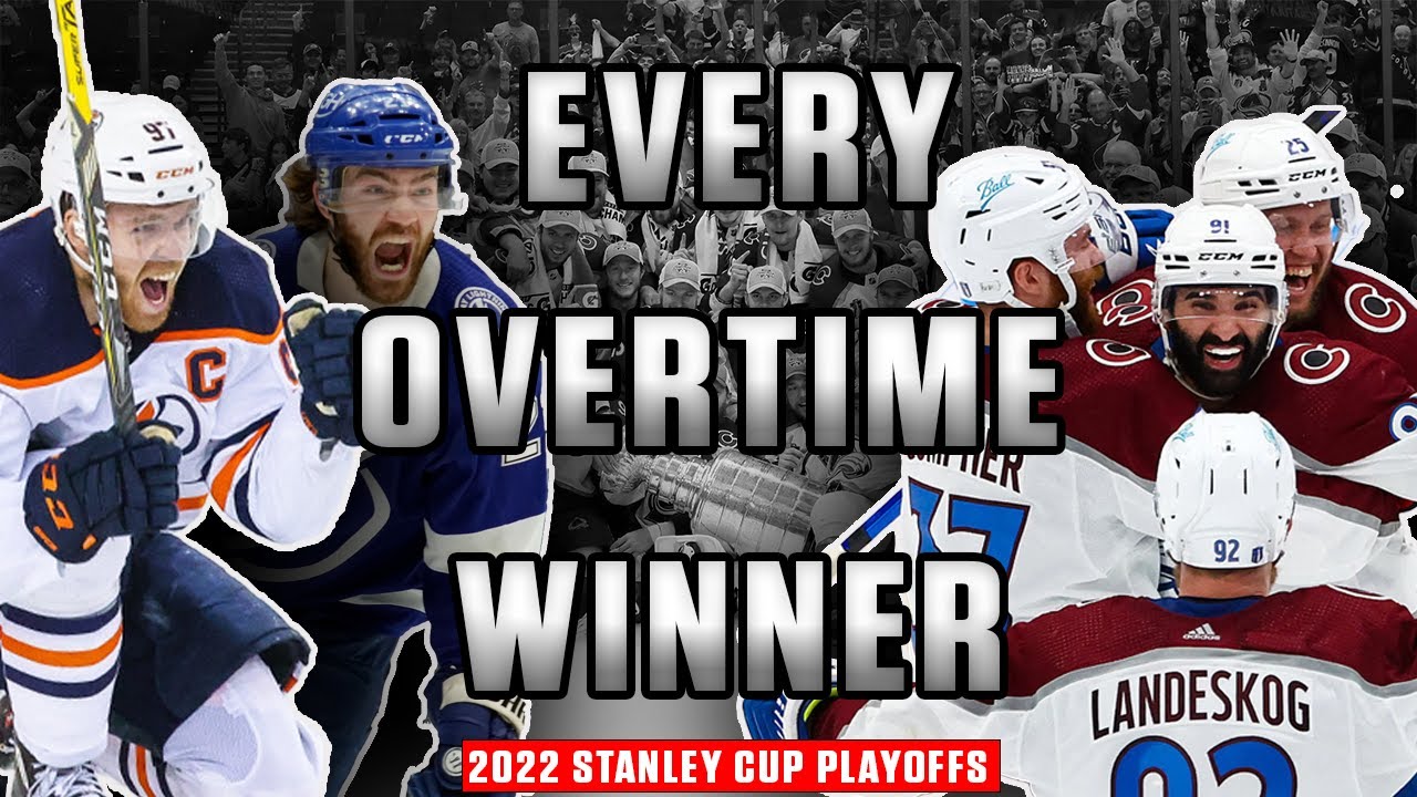 Every Overtime Winner From 2022 Stanley Cup Playoffs