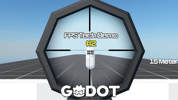 Firing Range & Weapons | Godot FPS Tech Demo #2