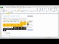 Employee Shift Tracker Excel Template - How it works