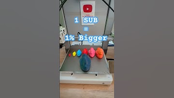 1 Sub = 1% Bigger 297% scale that’s alot of board left to fill. #3dprinting #subscribers #duck
