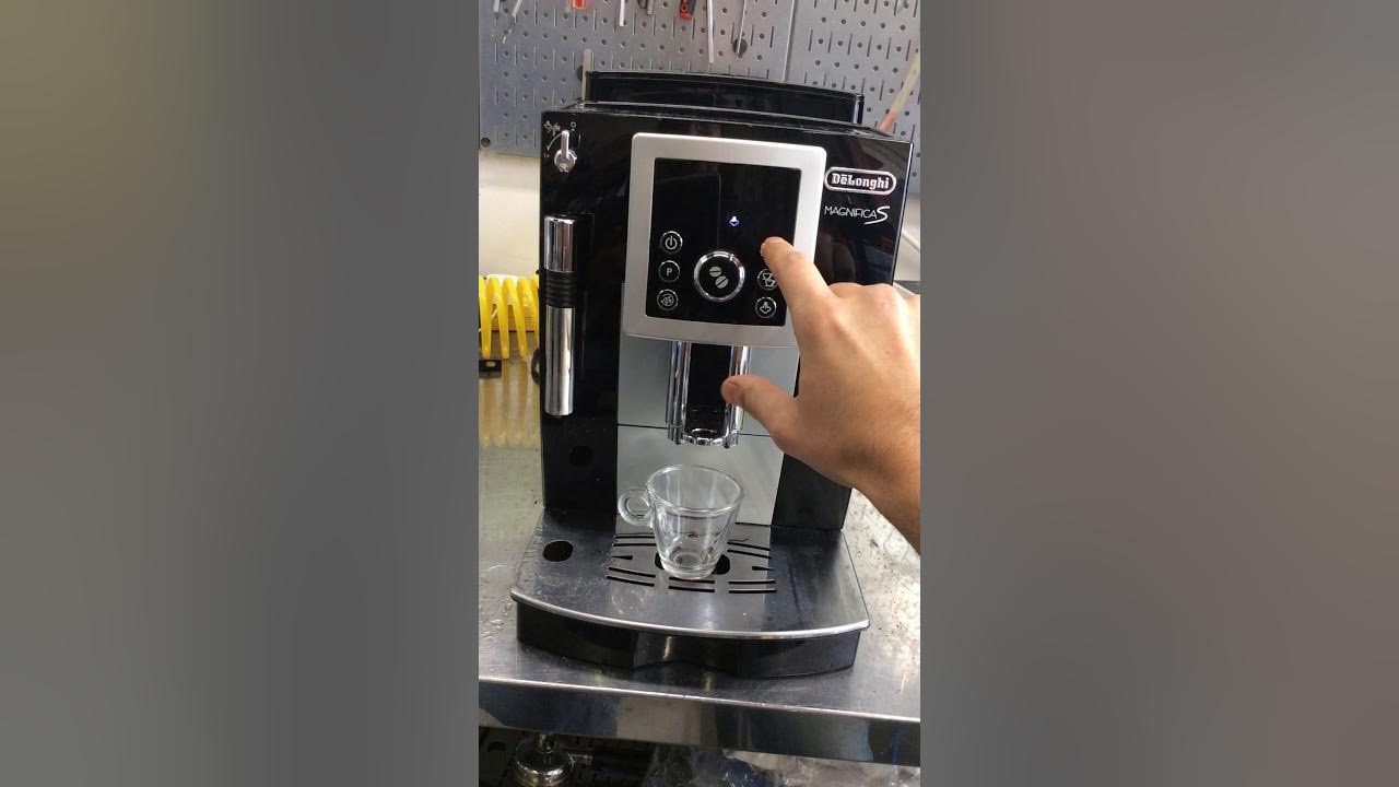 no steam /water coming out delonghi magnifica s 3451 test YouTube