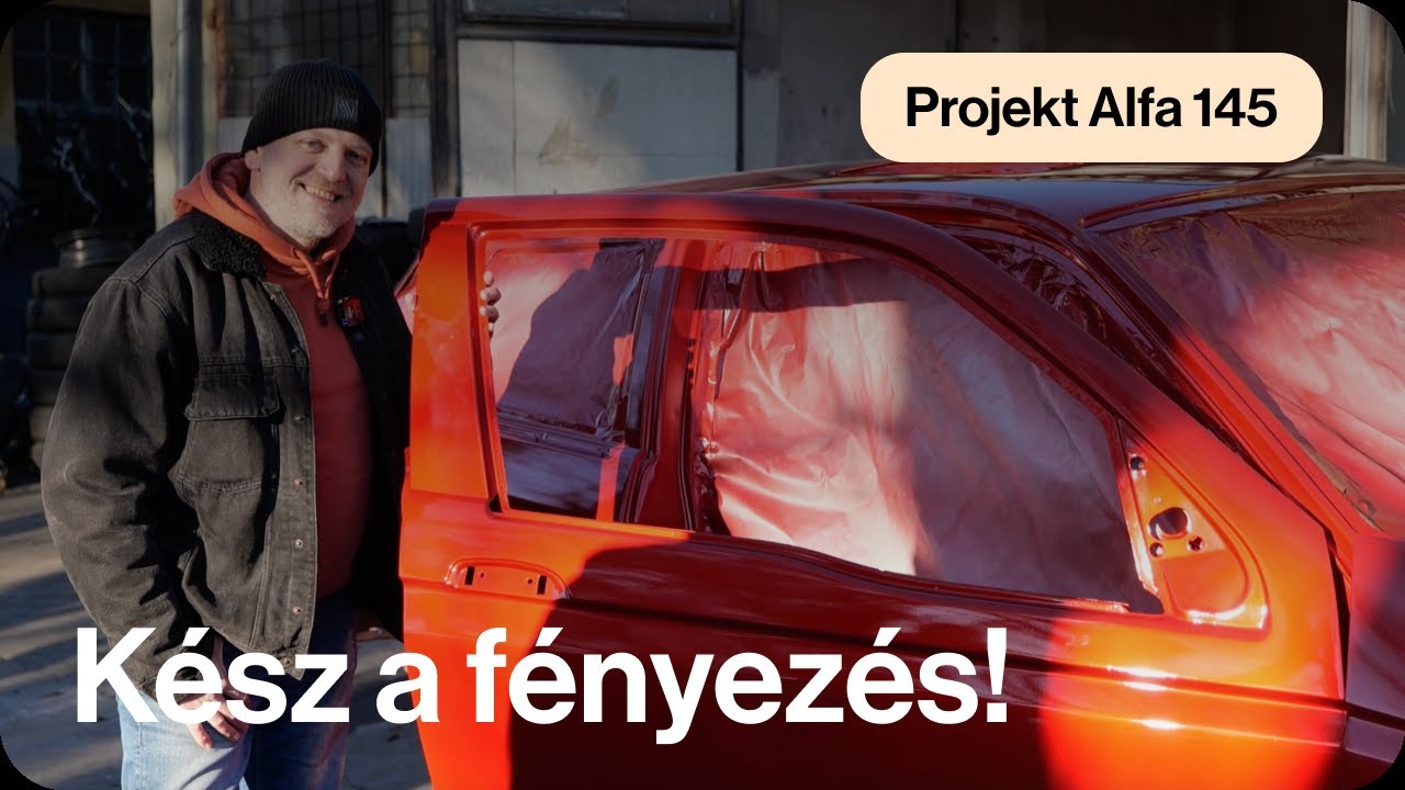 Projekt Alfa 145 - Kész a telifény!