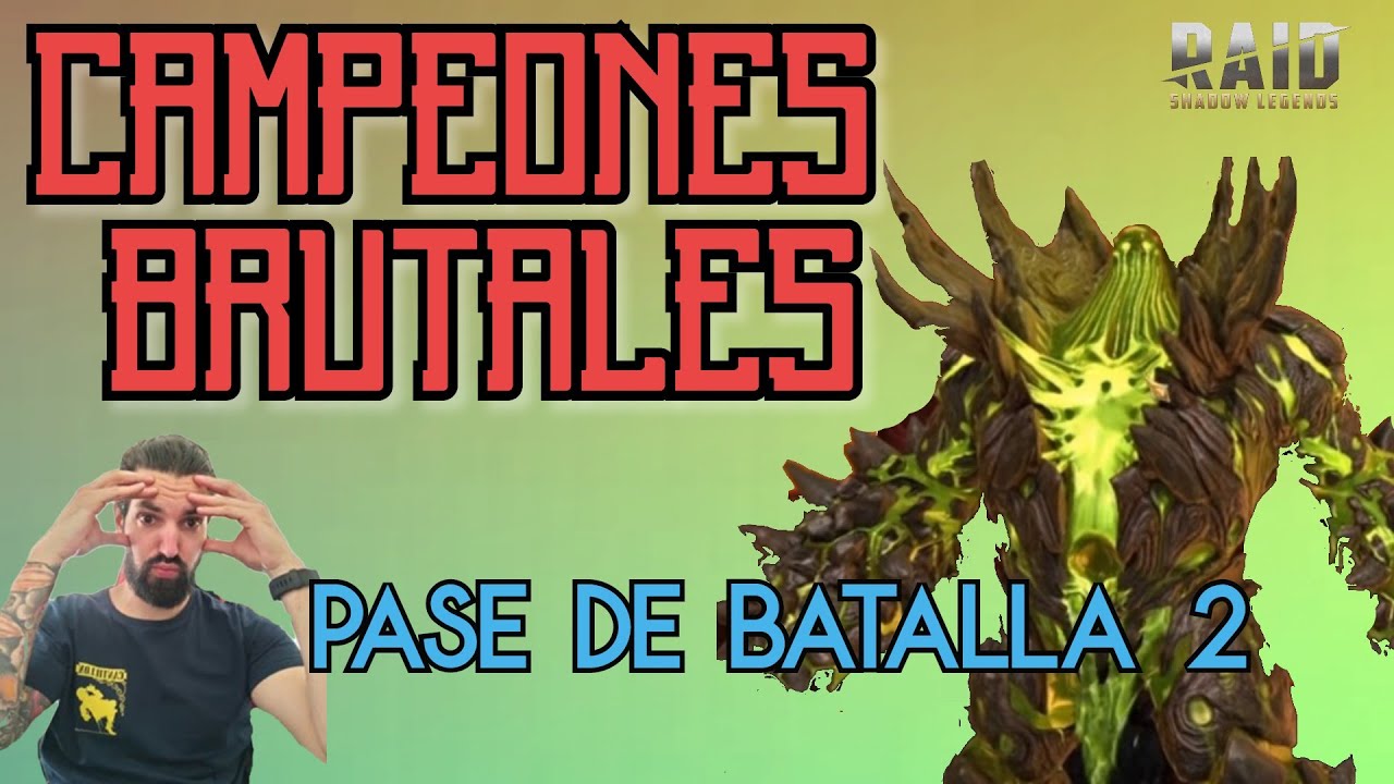 Filtrados Nuevos Campeones Del Pase De Batalla Son Brutales Raid Shadow Legends Youtube