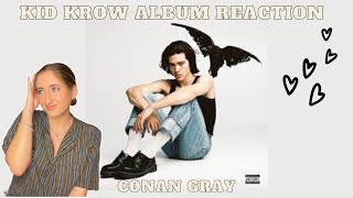 Conan Gray Kid Krow Reaction! #conangray #conan #kidkrow