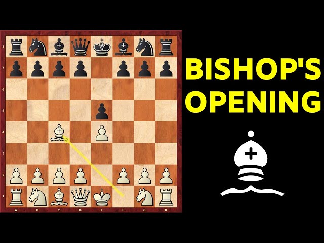 The Unbeatable Bishop’s Opening (simple and powerful)