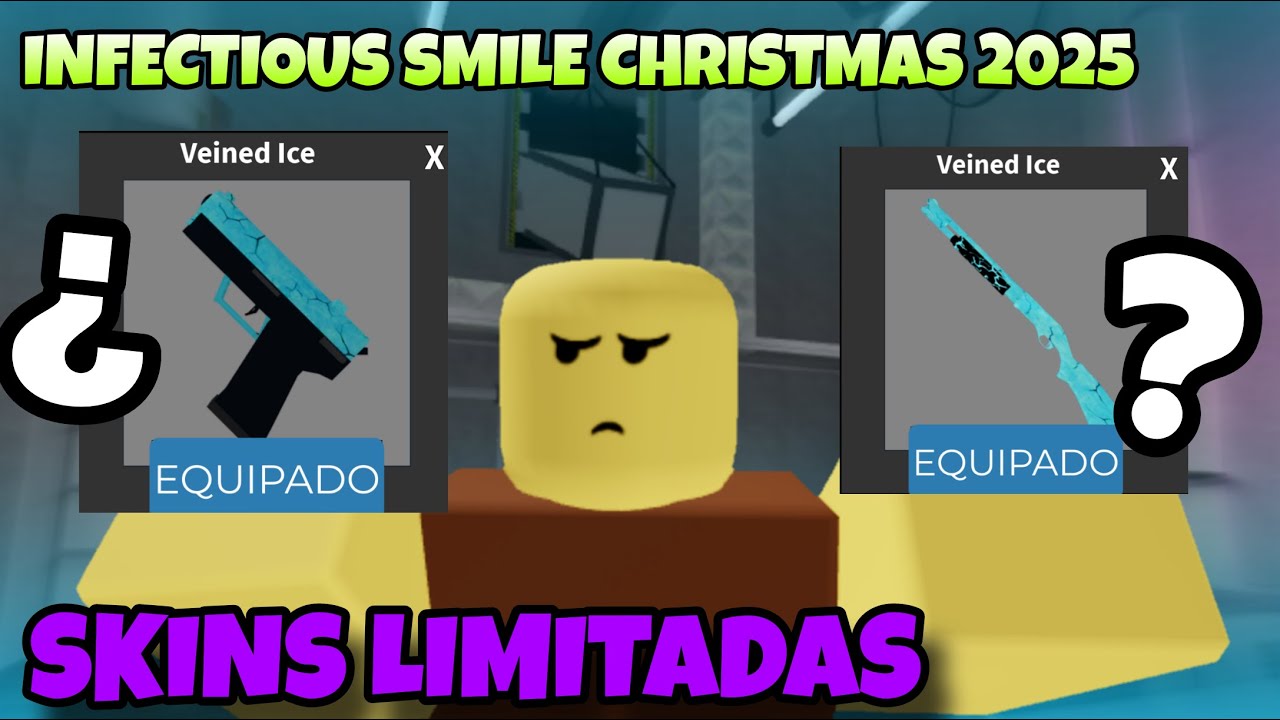 C Mo Conseguir Las Skins Limitadas De Arma De Infectious Smile Roblox 