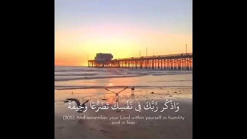 ﷽ واذكر ربك في نفسك تضرعا وخِيفة ارζ°سم؏ــككك👤القارئ • عبد.الرحمن.مسعد.am
