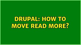 Famous Drupal: How to move read more? Profile
