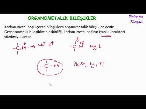 ORGANİK KİMYA |KARBONİL BİLEŞİKLERİ | ORGANOMETALİK BİLEŞİKLER 1