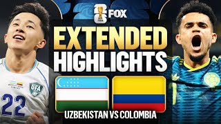 Uzbekistan vs Colombia Extended Highlights 🌎🏆 2026 FIFA World Cup™