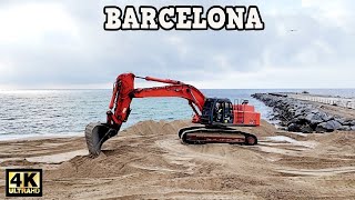 Walking Tour Coast Barcelona 2024 [4K, 60ftps] Spain