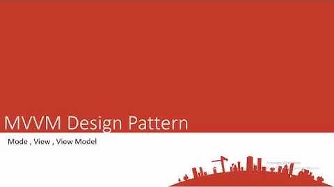 [ Arabic ] MVVM Design Pattern Part 1