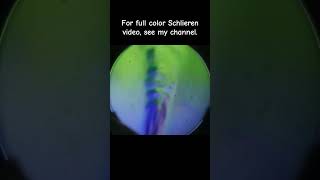 Helium Schlieren in color #science