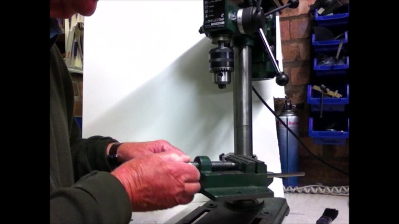 A Float Lock Vise For A Small Drill Press - YouTube