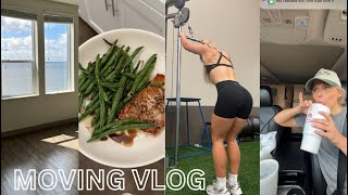 MOVING VLOG: moving into my first home + starting to organize