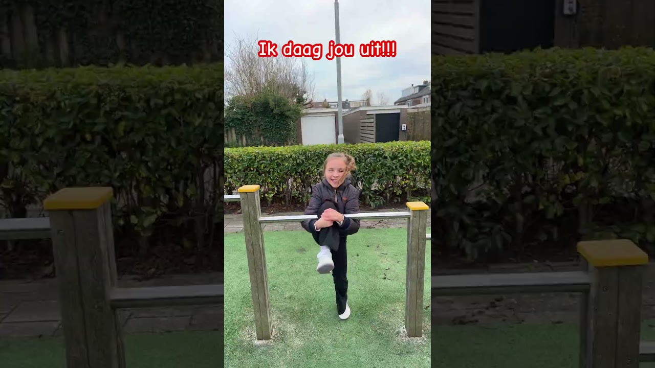 IK DAAG JOU UIT!  Kunstjes op het duikelrek part 2 