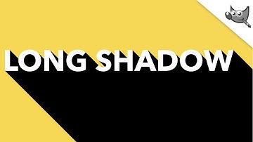 How to create Long Shadow Text Effect in GIMP