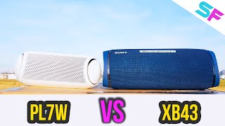 LG XBOOM GO PL7W vs Sony SRS-XB43 Extreme Bass Test