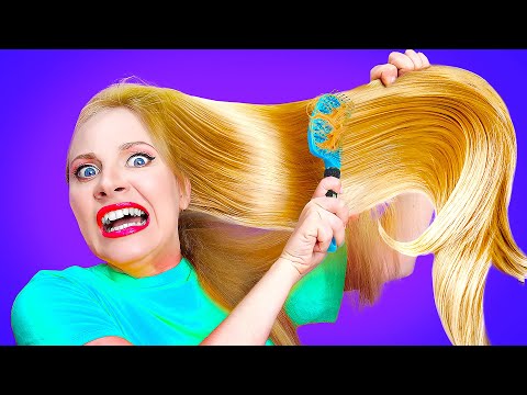 how-i-lost-in-the-beauty-contest-||-funny-long,-short-and-curly-hair-problems-by-la-la-life