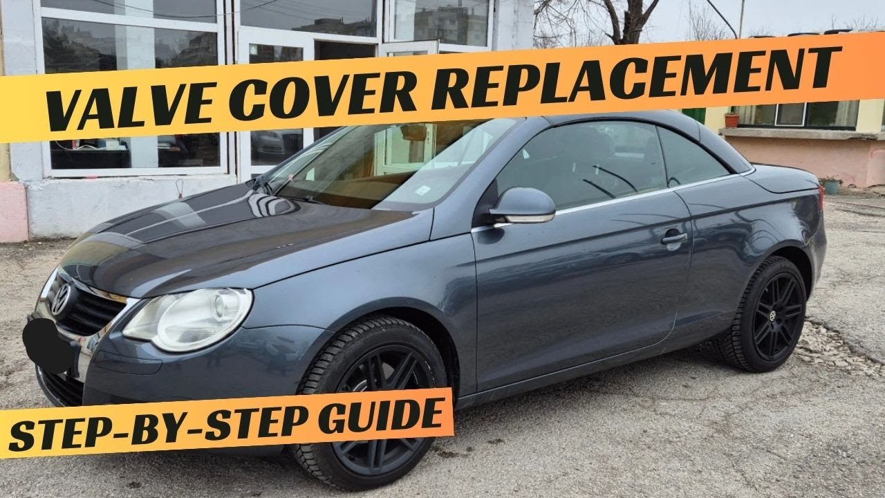 Замена прокладки крышки клапанов/коромысла на VW EOS 2.0 TDI PD 16V