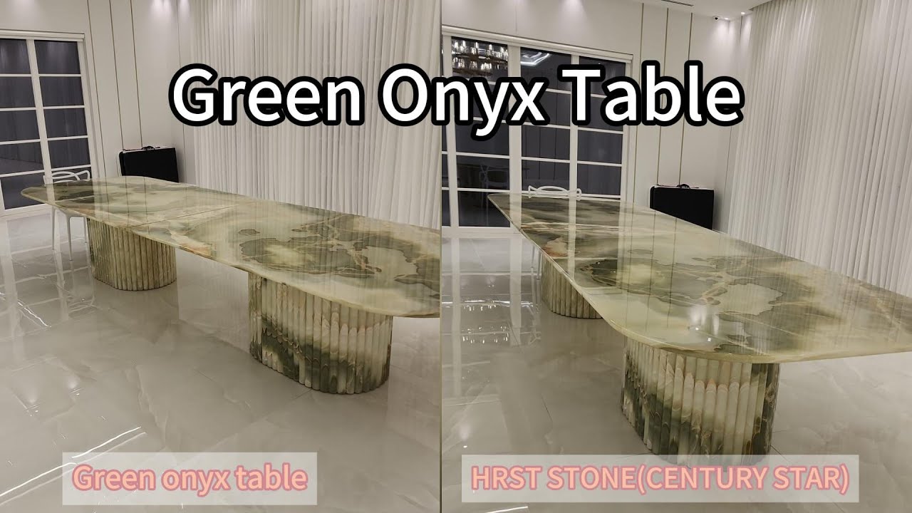 Green Onyx Table