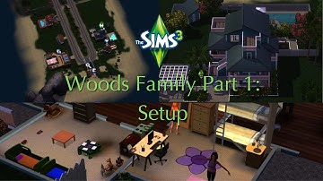 The Sims 3 Woods Family Part 1 - Mods & All Expansions