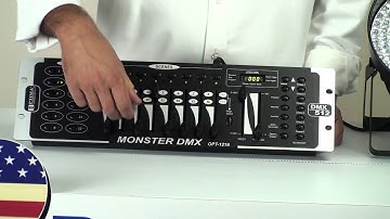 OPT1216 DMX Controller - programing BANK