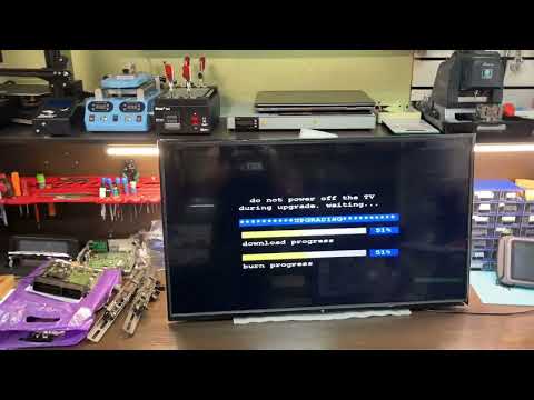 Видео: DEXP_H39F8000Q Висит на заставке замена ПО