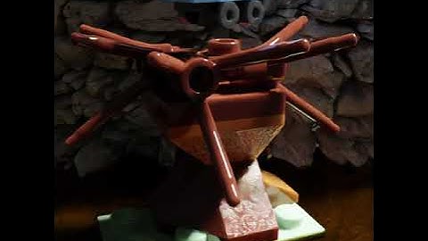 LEGO Harry Potter Whomping Willow Ford Anglia Crash CGI Animation (Advent Calendar Day 4)