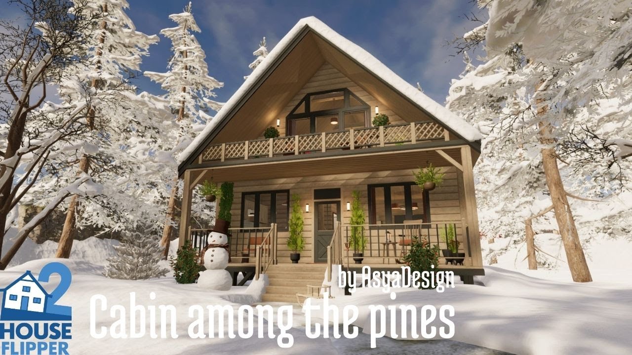 HOUSE FLIPPER 2 / Cabin among the pines by AsyaDesign / Speed Renovation