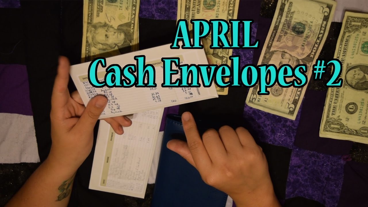 April Cash Envelopes 2 41,581.42 YouTube