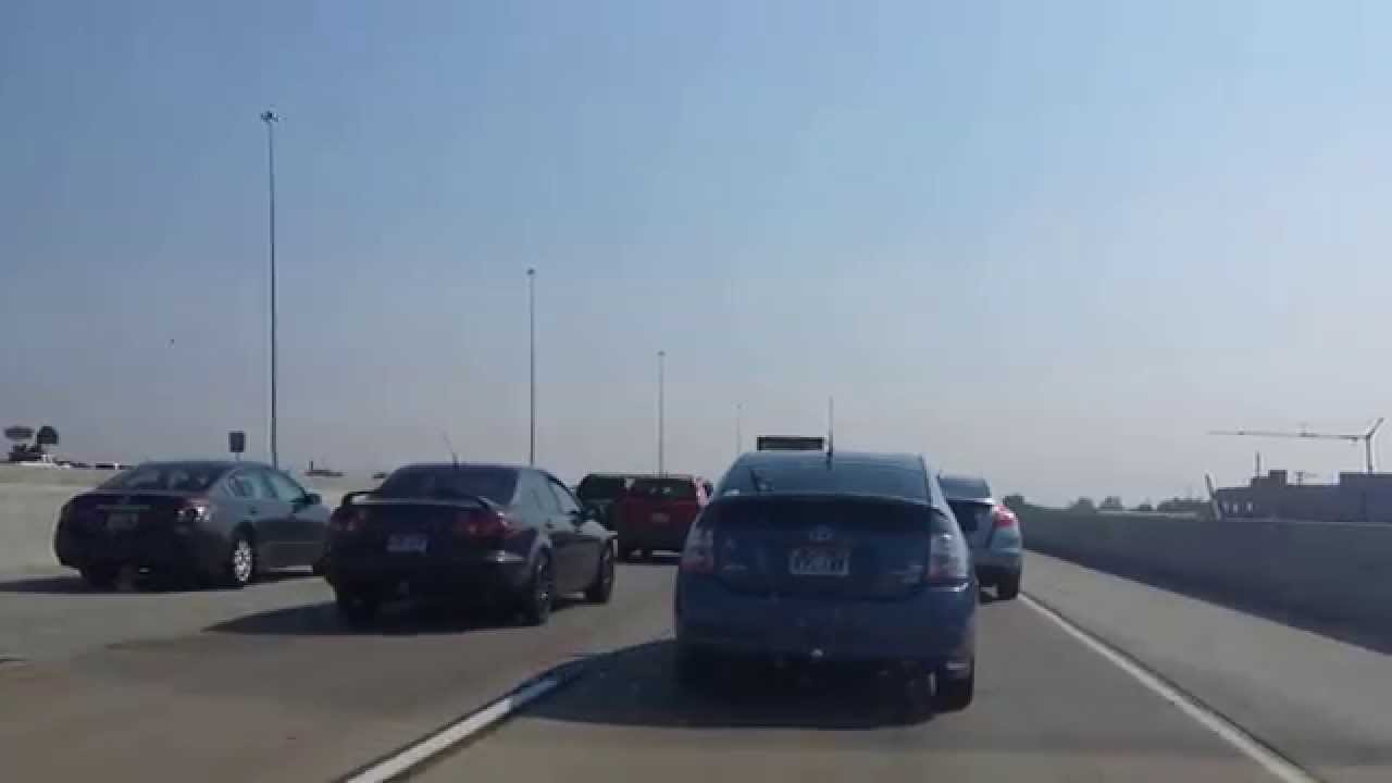 Rush Hour Traffic in Salt Lake City, Utah I15.... just a little