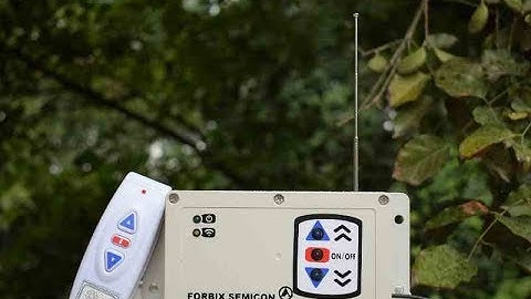 3 port relay receiver, wireless remote controller, FORBIX SEMICON