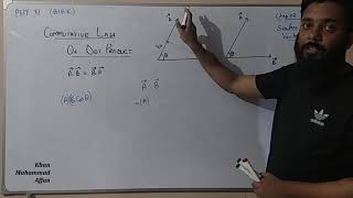 08 Commutative Law of Dot Product