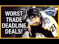 The WORST NHL Trade Deadline Deals Ever (Western Conference Teams)