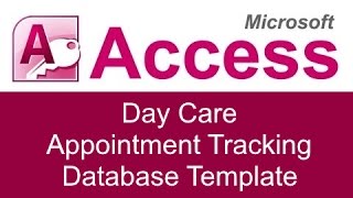 Famous Microsoft Access Day Care Appointment Tracking Database Template Profile