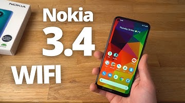 Nokia 3.4 - How to Setup WIFI connection and Connect to Internet