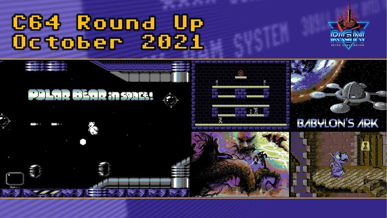 C64 Round Up: October 2021 featuring Polar Bear in Space!