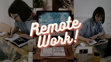 ✅"The Future is Remote: Navigating the New Work Landscape"