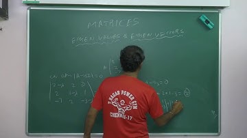 MATRICES-03/TRICKS TO FIND EIGEN VALUES OF 2X2& 3X3 MATRICES By Dr BAPUJI PULLEPU (Dr BP)