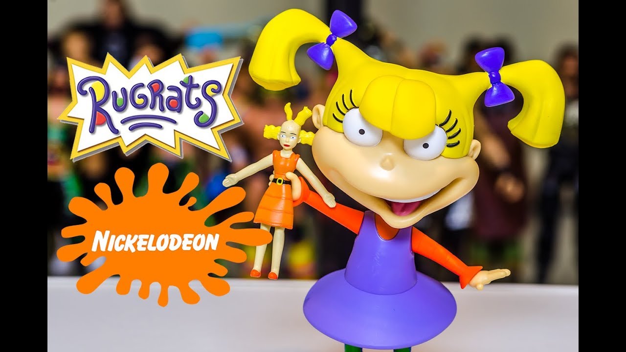 action figure authority 90s Nicktoons Angelica from Rugrats Vinyl Figure Review!