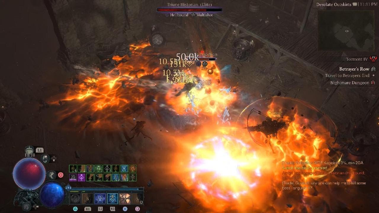 Diablo IV meteor build rulez - YouTube