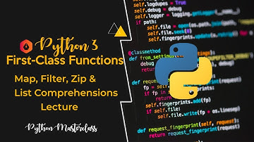 5.11 - Map, Filter, Zip and List Comprehensions in Python || Lecture