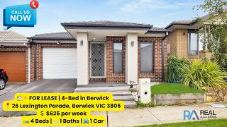 🏡 (LEASED) in Berwick | Modern 4-Bedroom Family Home with Walk-In Robes