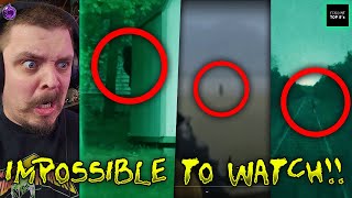 Warning: Do Not Watch These Terrifying Ghost Videos Alone (IMPOSSIBLE to WATCH ALONE!)