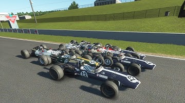 rFactor 2 Qualify Merge F1 Legends at Mosport