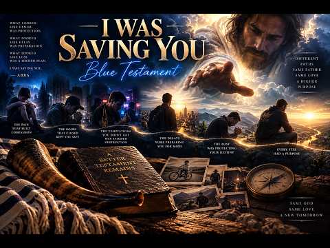 I WAS SAVING YOU | When God’s “No” Was Actually Protection | Blue Testament artwork