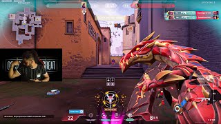 1 vs 4 Clutch + Ace | Reflex Shot on Reyna🥵🤯