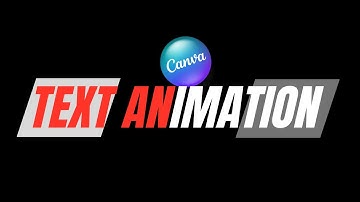 Text Animation for YouTube Channel Opening | Motion Graphics in Canva Tutorial